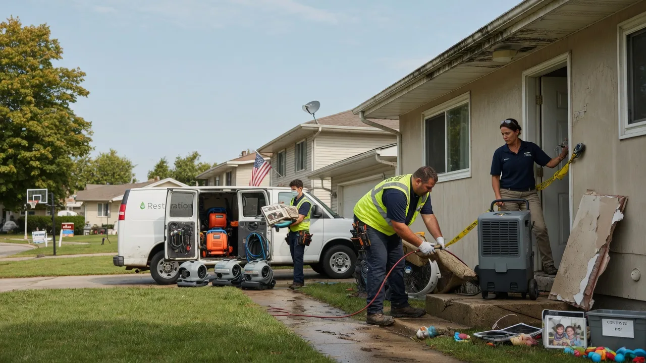 Water Damage Restoration in Floyds Knobs, IN near me